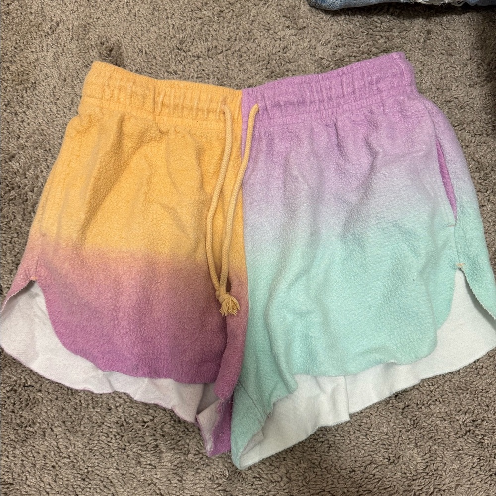 Colorful Ombre Women's Shorts